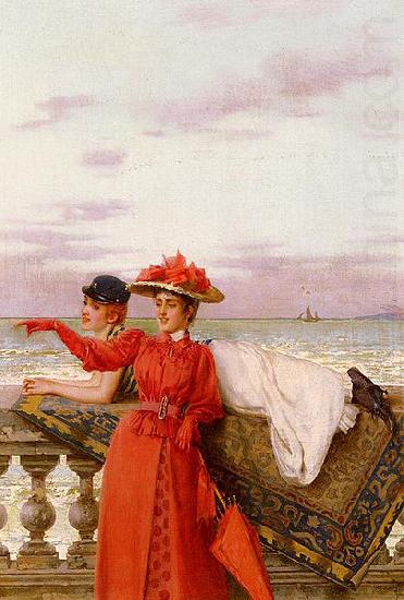 Vittorio Matteo Corcos Looking Out To Sea china oil painting image